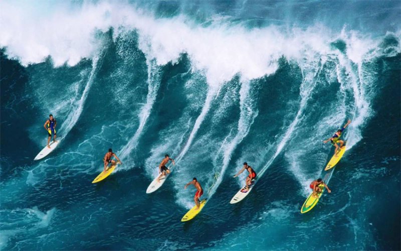 Physical Benefits of Wave Surfing