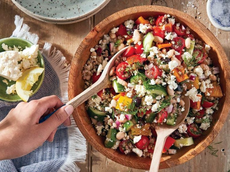 Sağlıklı ve Bol Tahıllı Salata Tarifleri