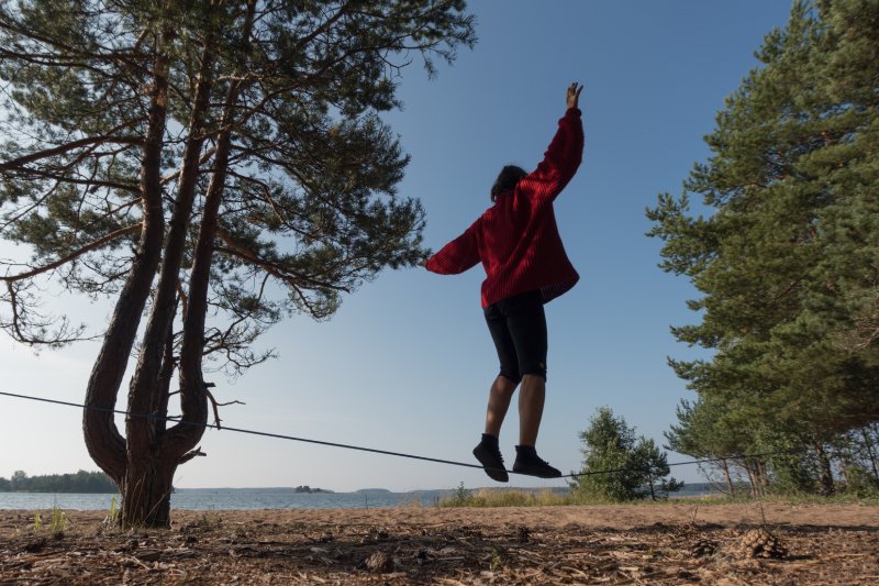 Slackline Egzersizi Nasıl Yapılır?